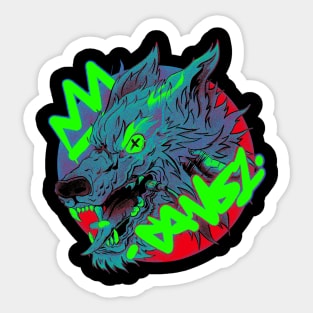 Wolf Sticker